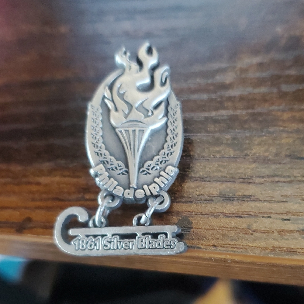 Philadelphia Silver Brooch